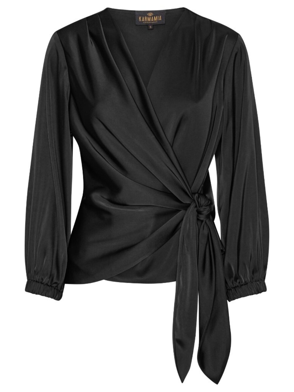 Karmamia Elena Blouse – Semi Rich Black - Size S - NWT